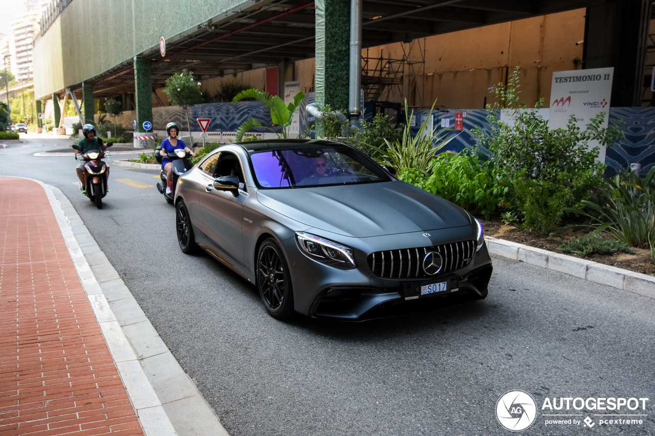 Mercedes-AMG S 63 Coupé C217 2018 Yellow Night Edition