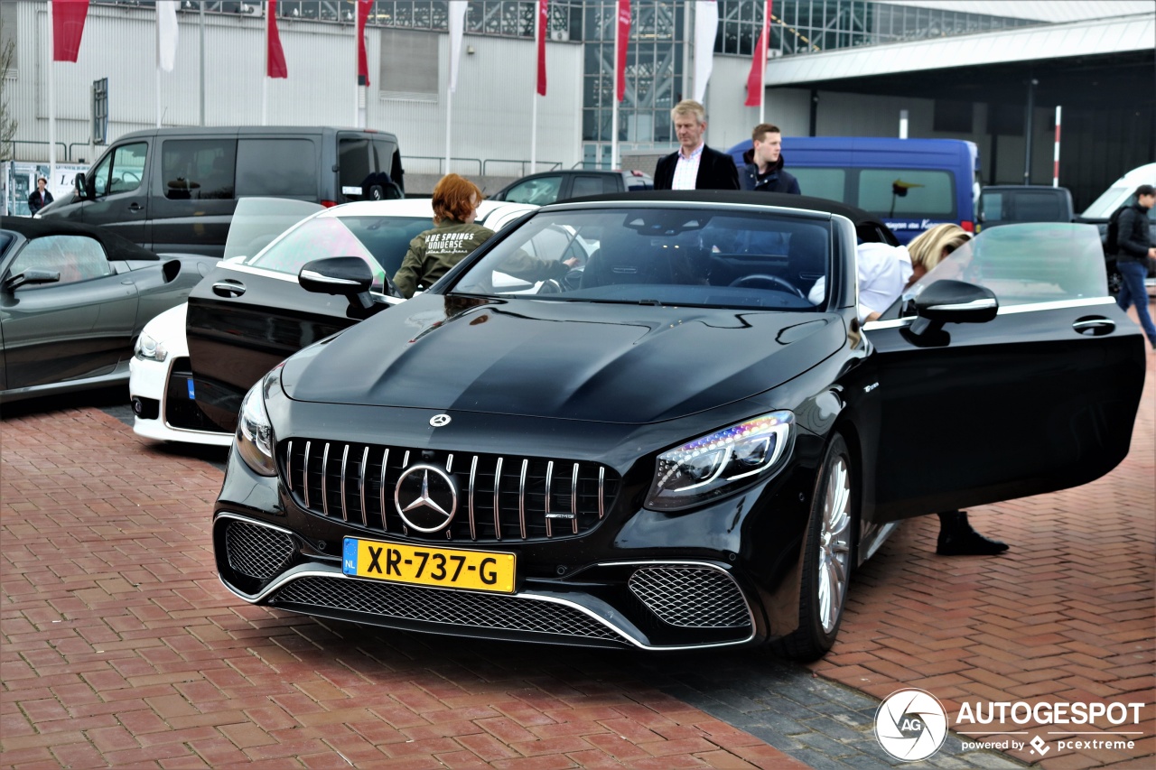 Mercedes-AMG S 65 Convertible A217 2018