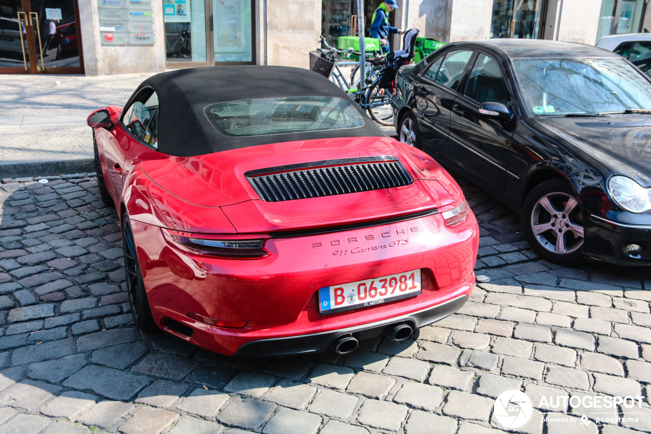 Porsche 991 Carrera GTS Cabriolet MkII