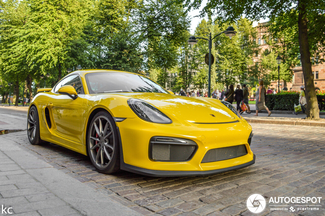 Porsche 981 Cayman GT4