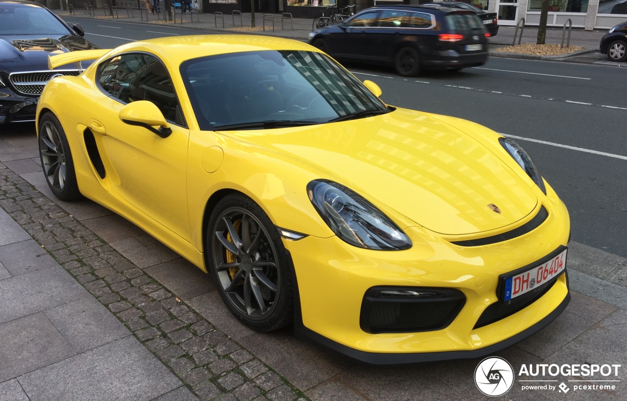 Porsche 981 Cayman GT4