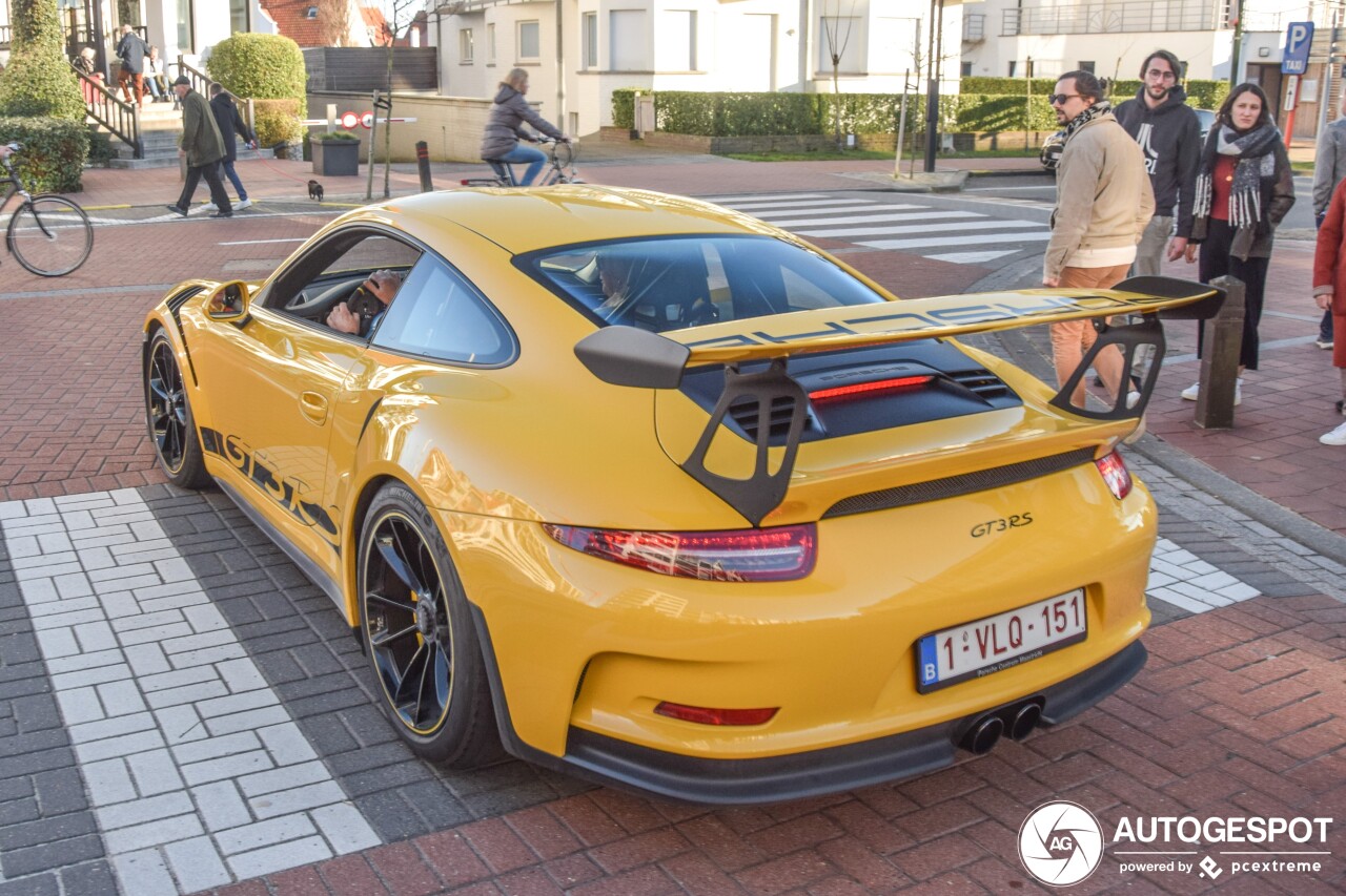 Porsche 991 GT3 RS MkI