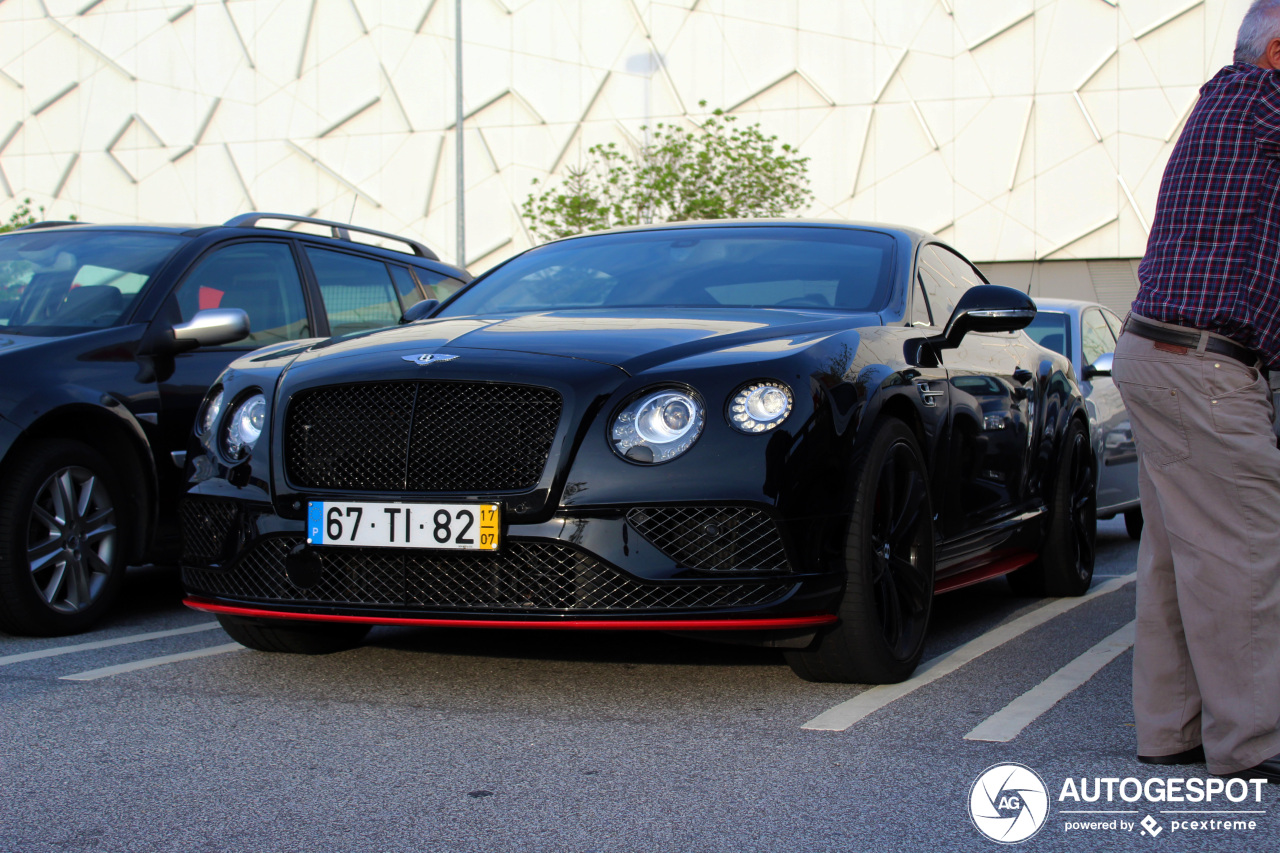 Bentley Continental GT Speed Black Edition 2016