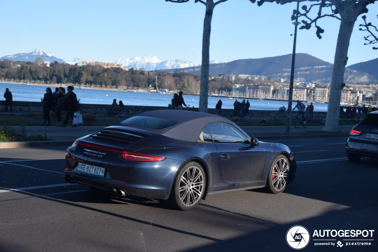 Porsche 991 Carrera 4S Cabriolet MkI