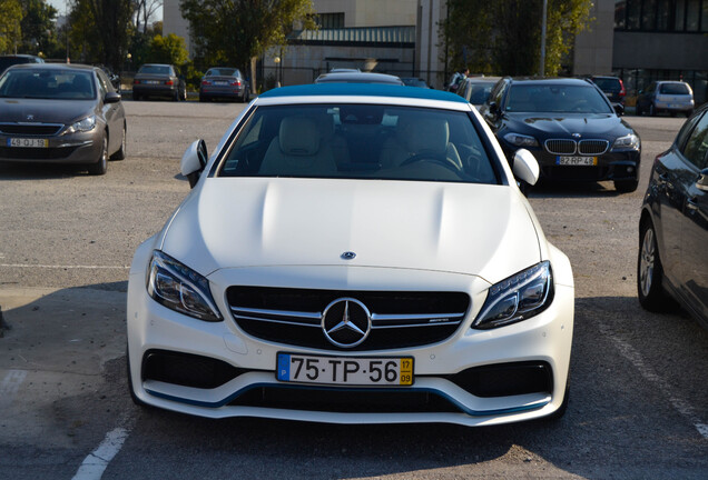 Mercedes-AMG C 63 S Convertible A205 Ocean Blue Edition