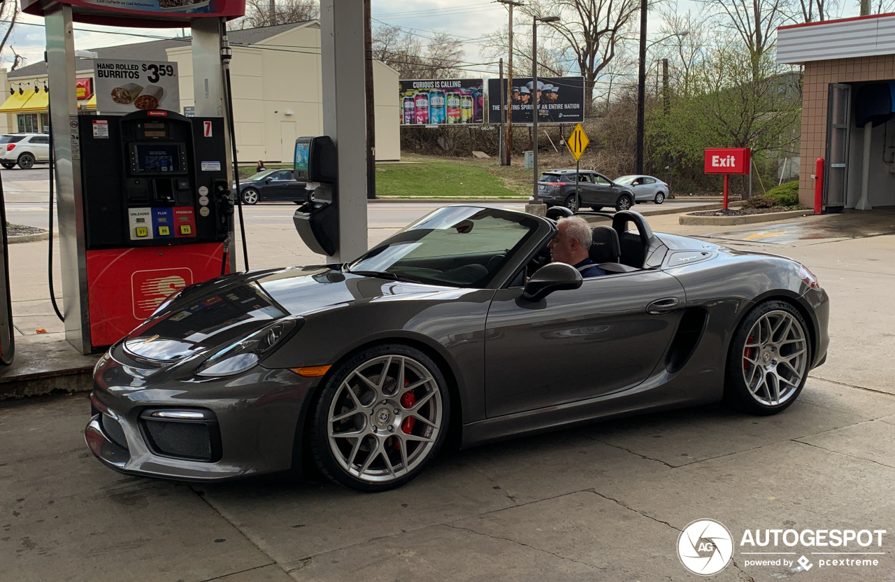 Porsche 981 Boxster Spyder