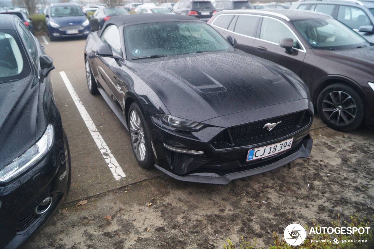 Ford Mustang GT Convertible 2018