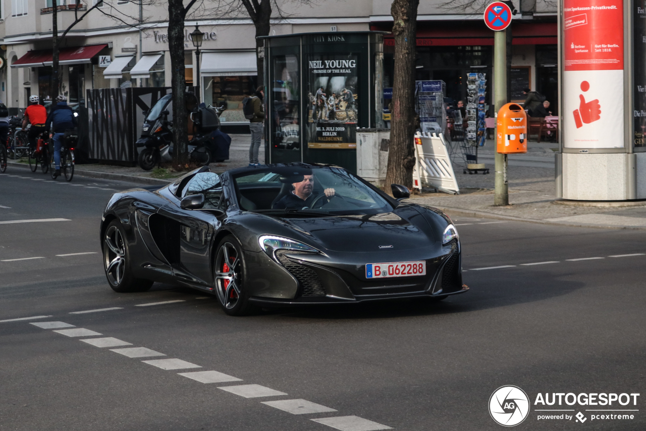 McLaren 650S Spider