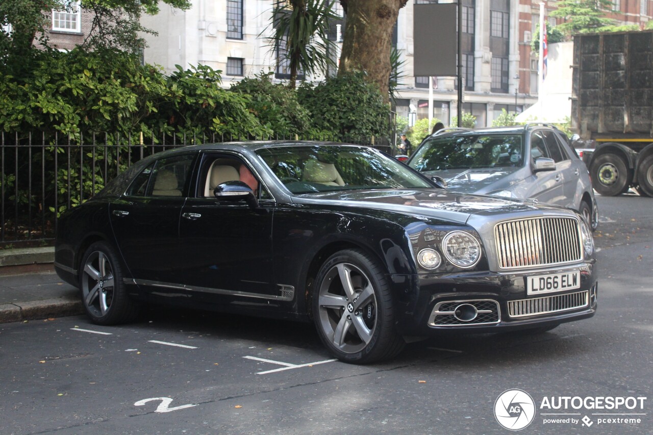 Bentley Mulsanne Speed 2016