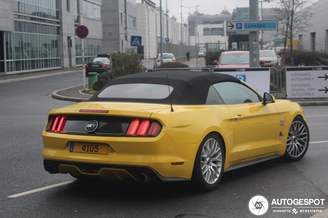 Ford Mustang GT Convertible 2015