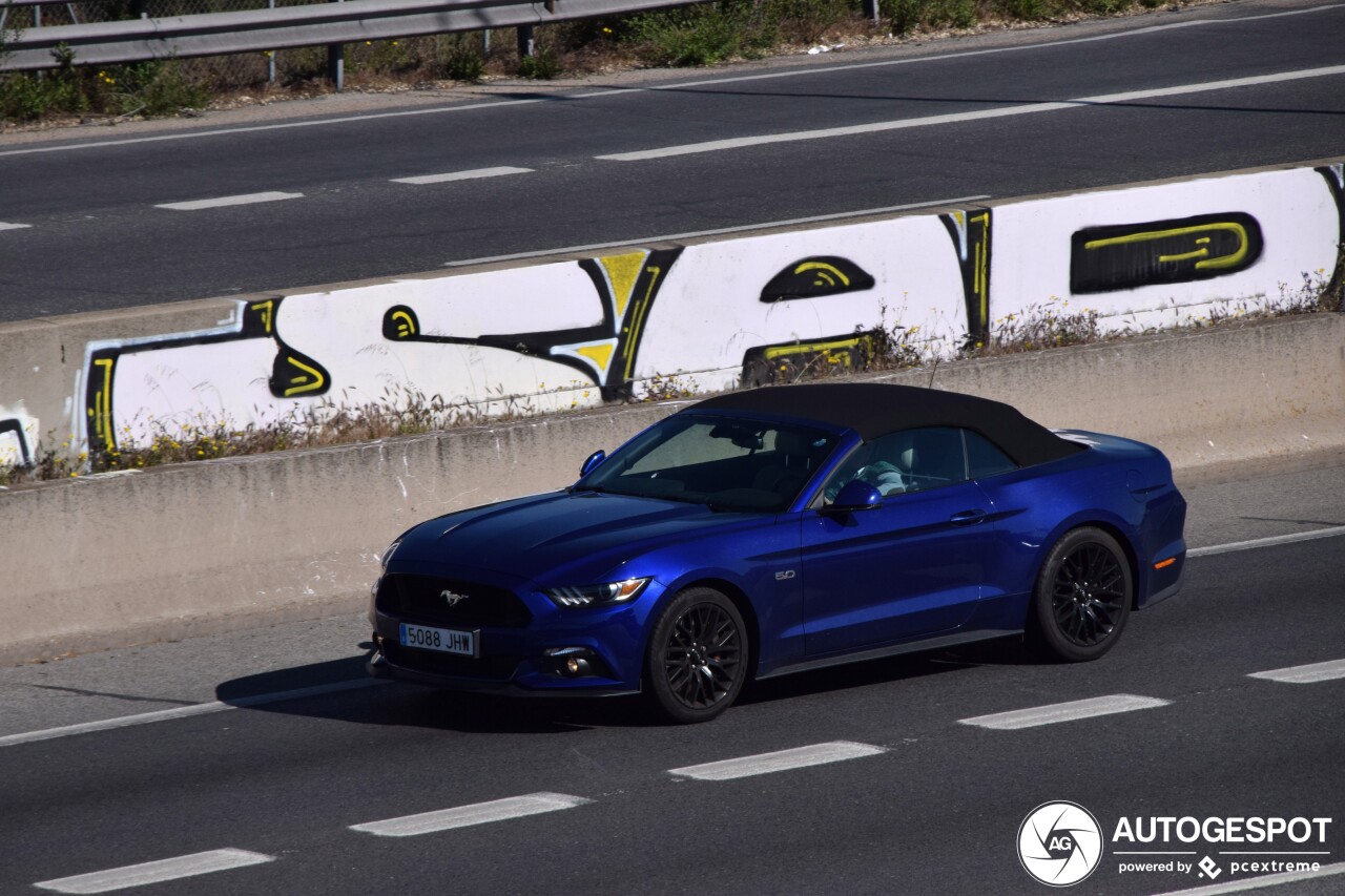 Ford Mustang GT Convertible 2015