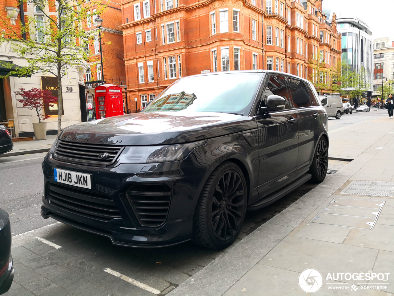 Land Rover Urban Range Rover Sport SVR 2018