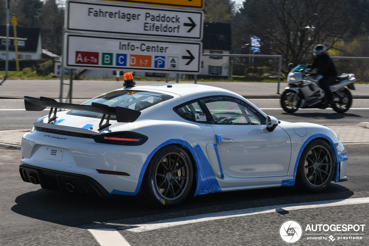 Porsche 718 Cayman GT4 Clubsport