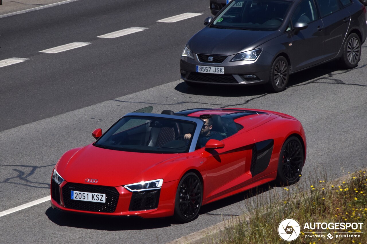 Audi R8 V10 Spyder 2016