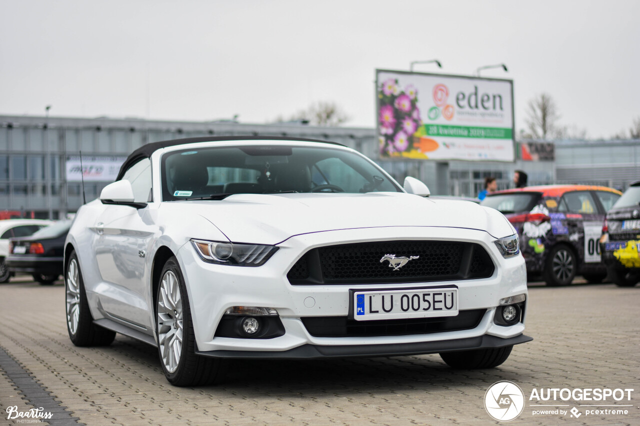 Ford Mustang GT Convertible 2015