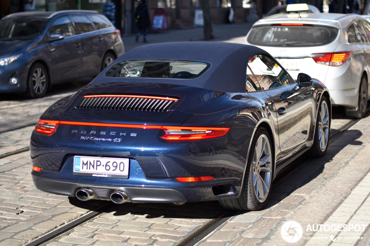 Porsche 991 Carrera 4S Cabriolet MkII