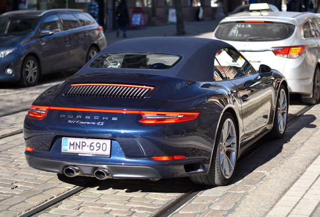 Porsche 991 Carrera 4S Cabriolet MkII