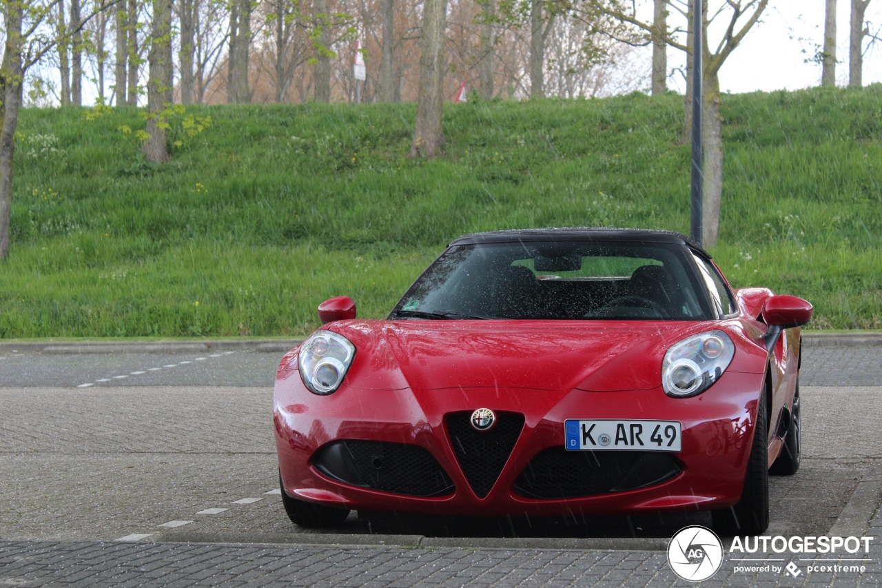 Alfa Romeo 4C Spider