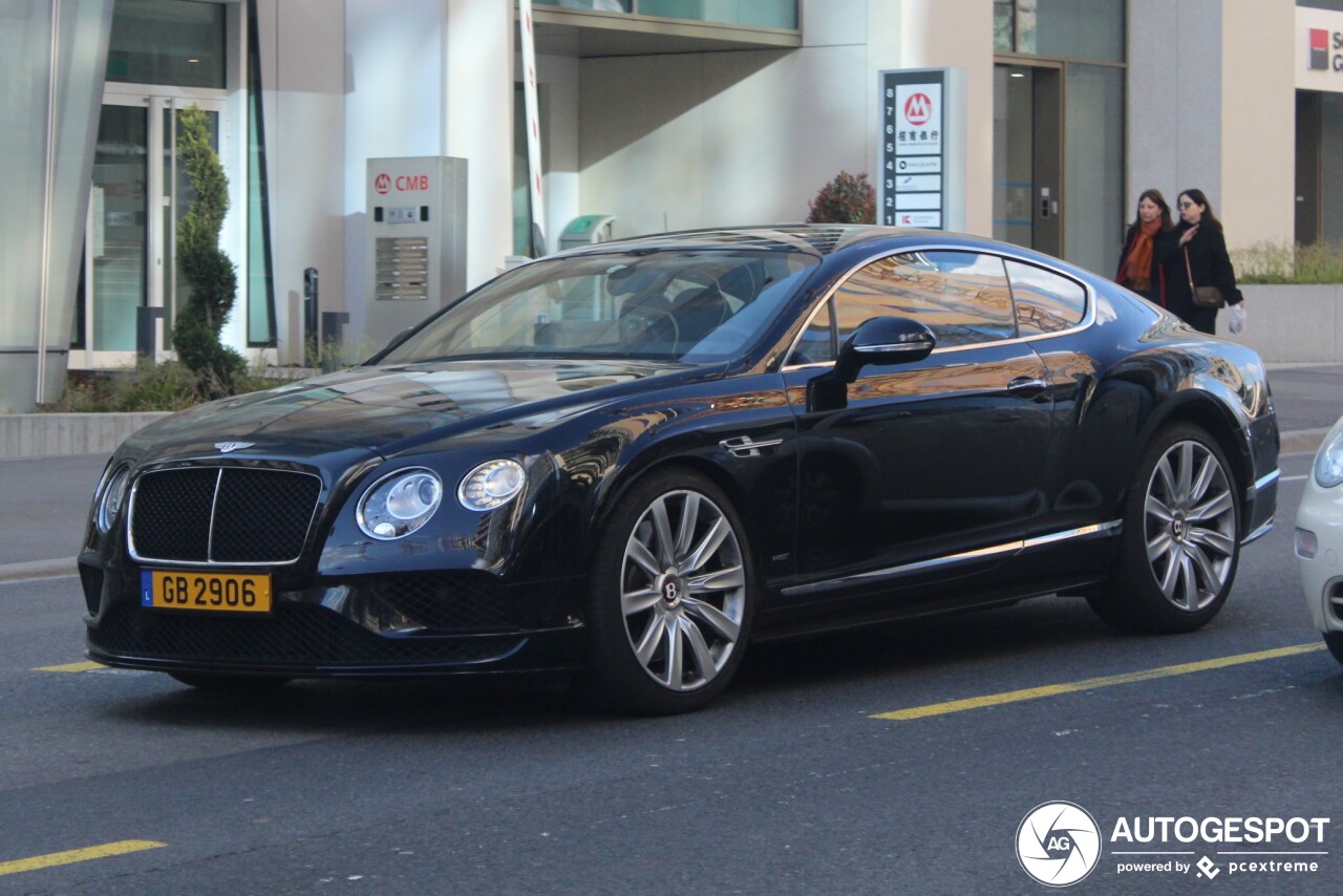 Bentley Continental GT V8 S 2016