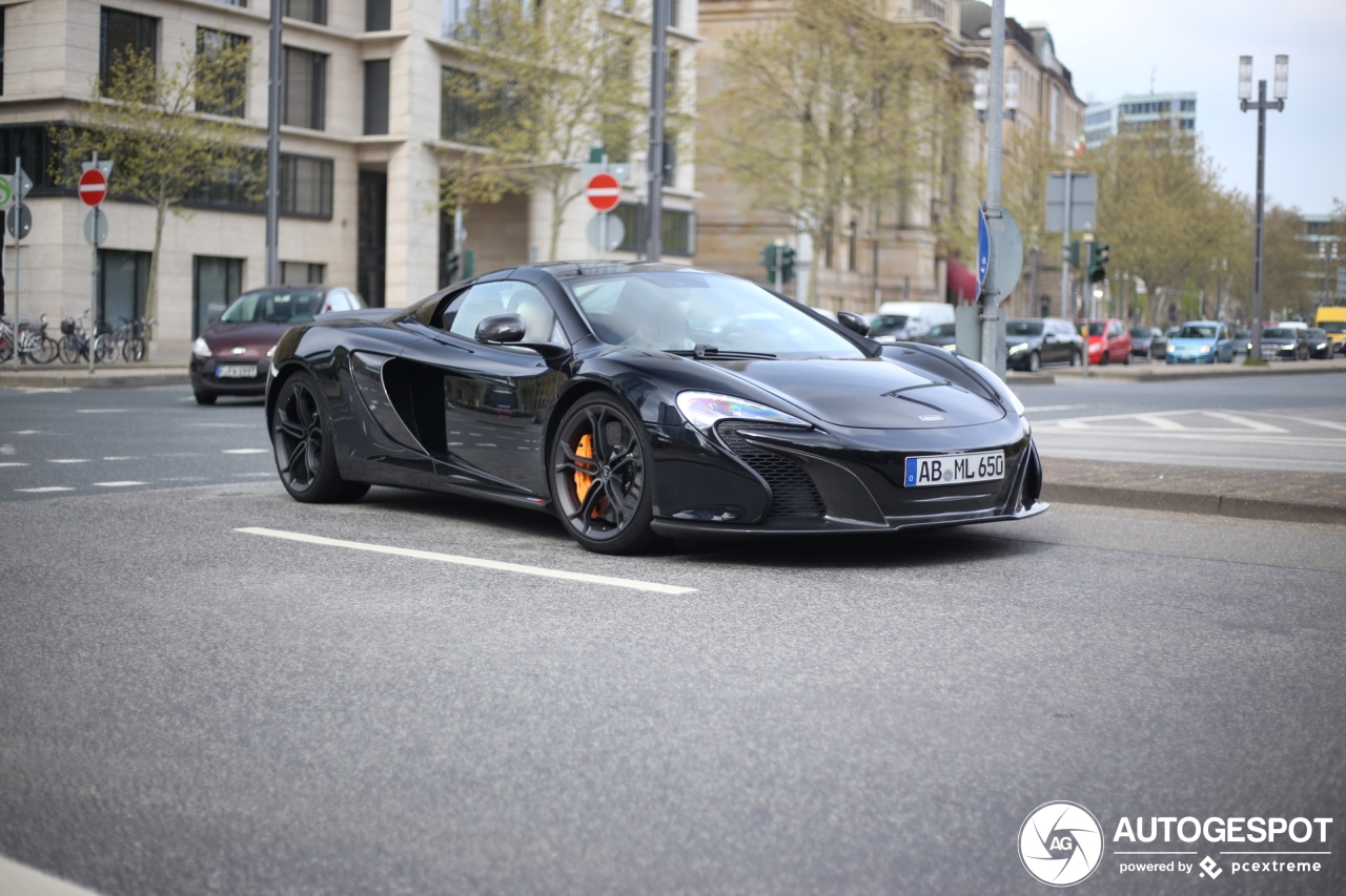 McLaren 650S Spider