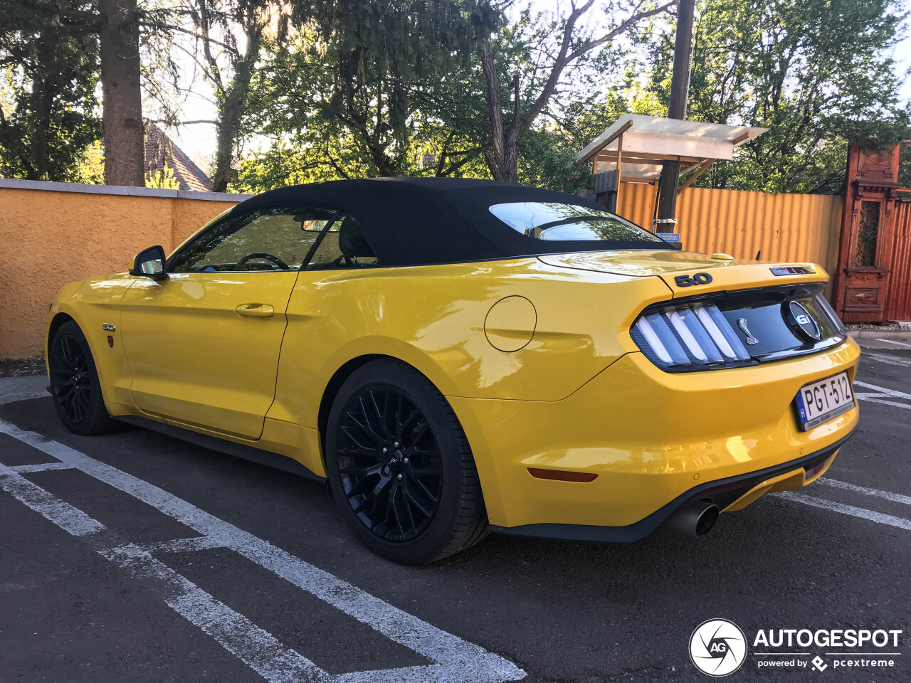 Ford Mustang GT Convertible 2015