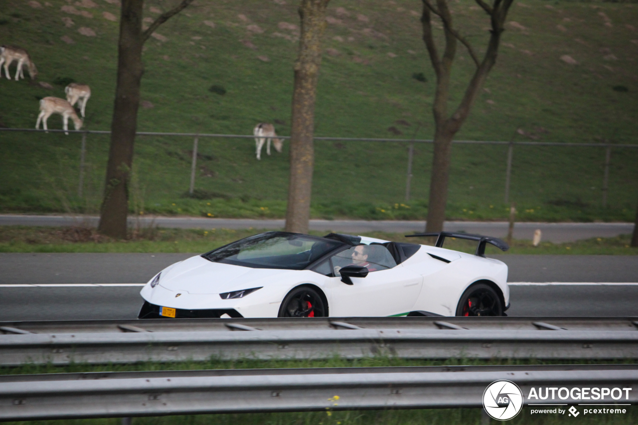 Lamborghini Huracán LP640-4 Performante Spyder