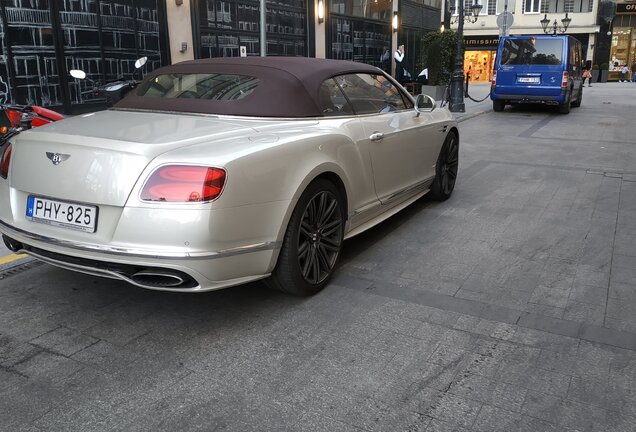 Bentley Continental GTC Speed 2016