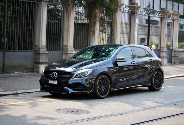 Mercedes-AMG A 45 W176 Yellow Night Edition