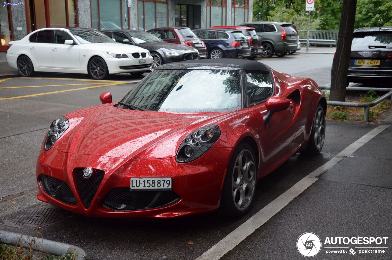 Alfa Romeo 4C Spider