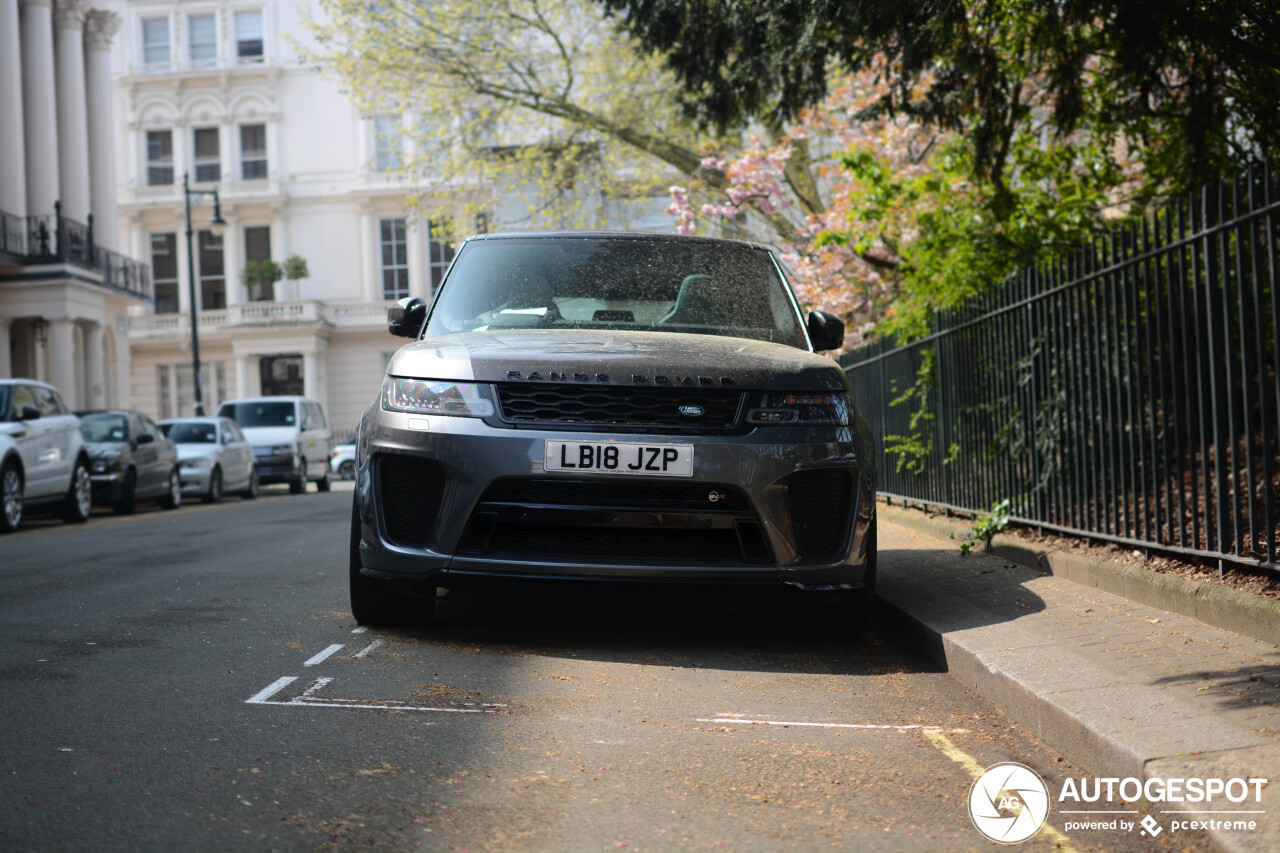 Land Rover Range Rover Sport SVR 2018