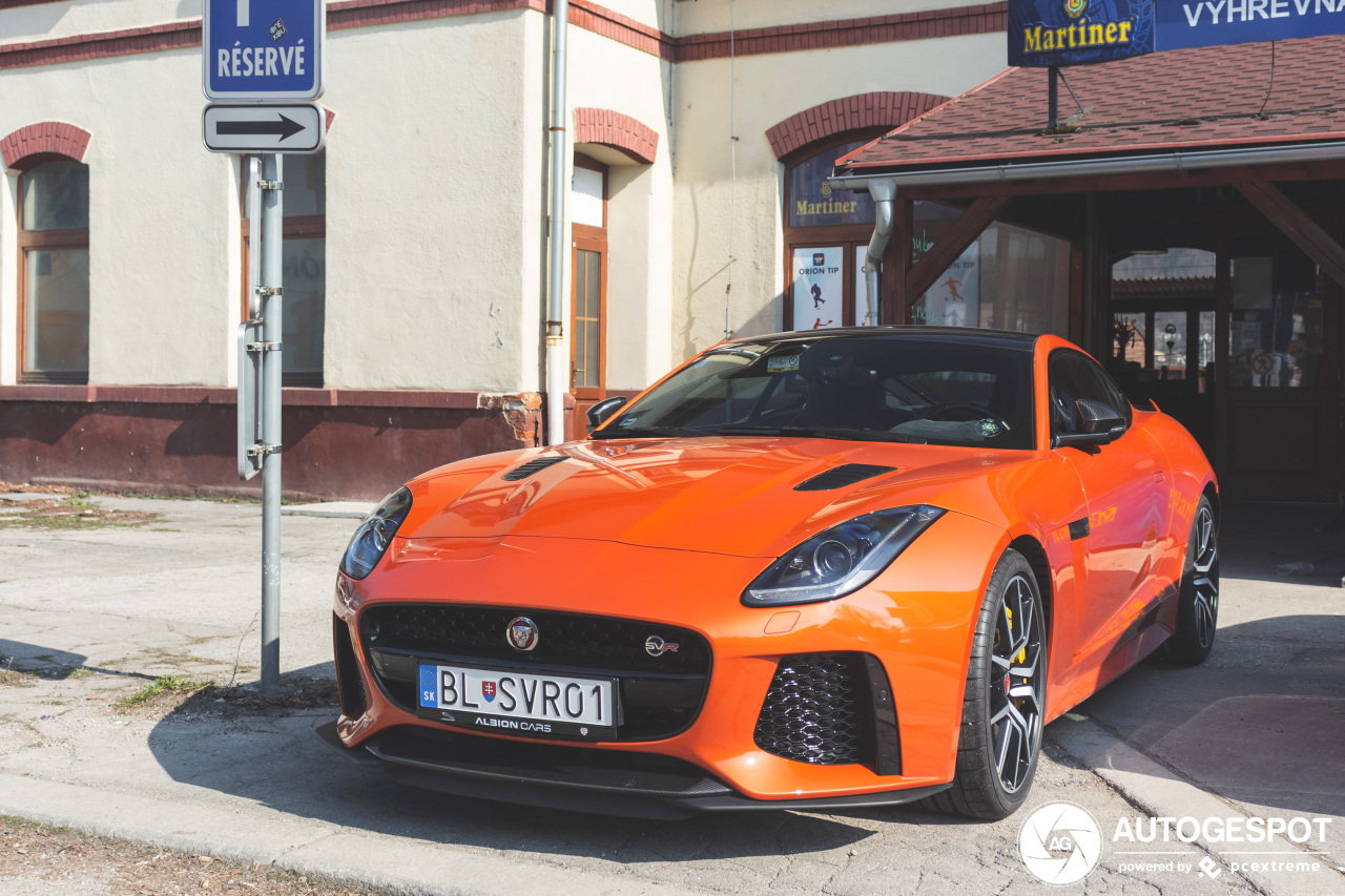 Jaguar F-TYPE SVR Coupé