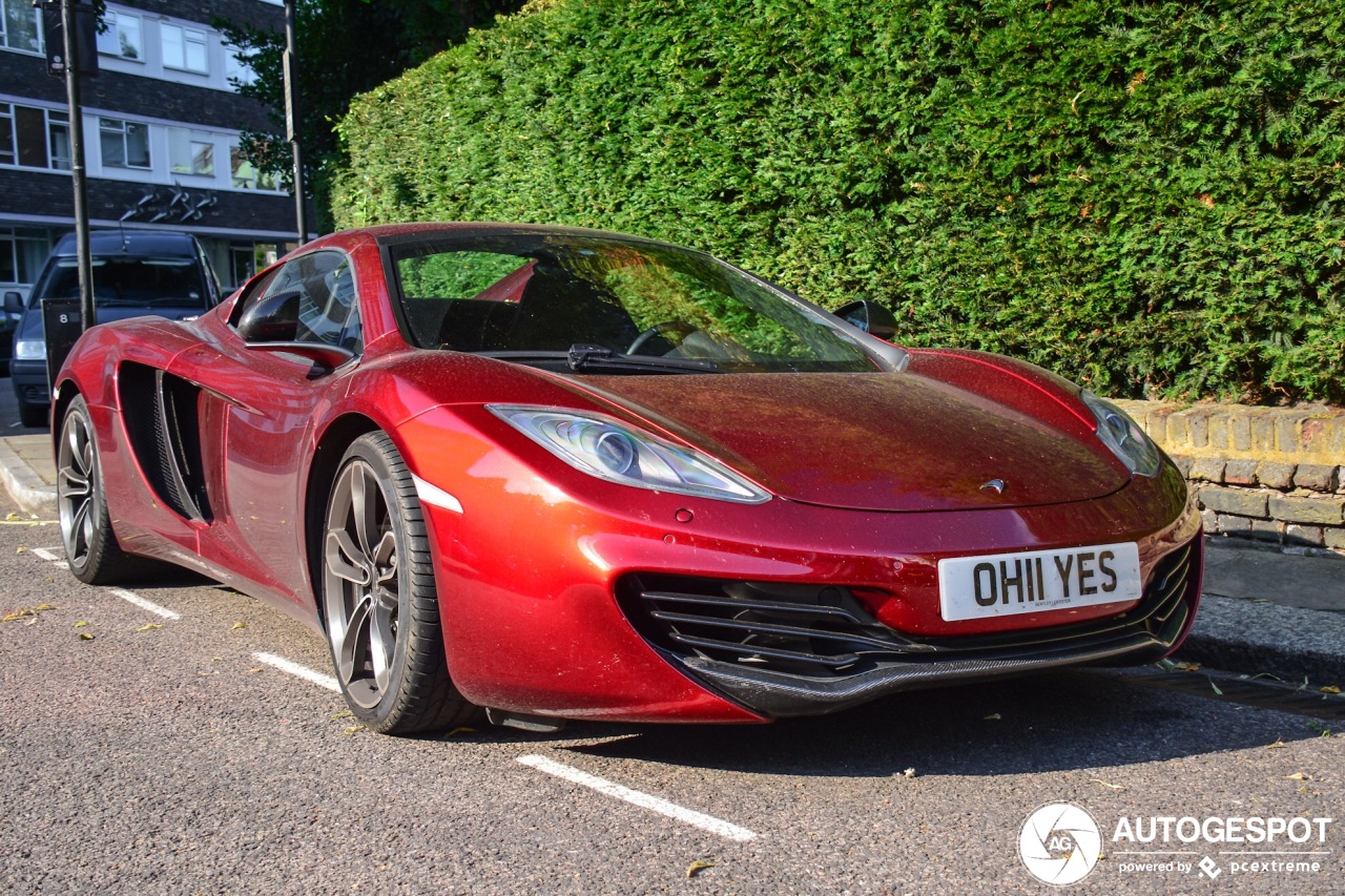 McLaren 12C Spider