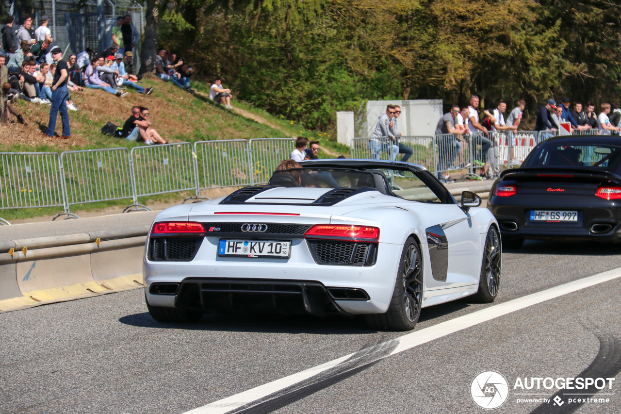 Audi R8 V10 Spyder 2016