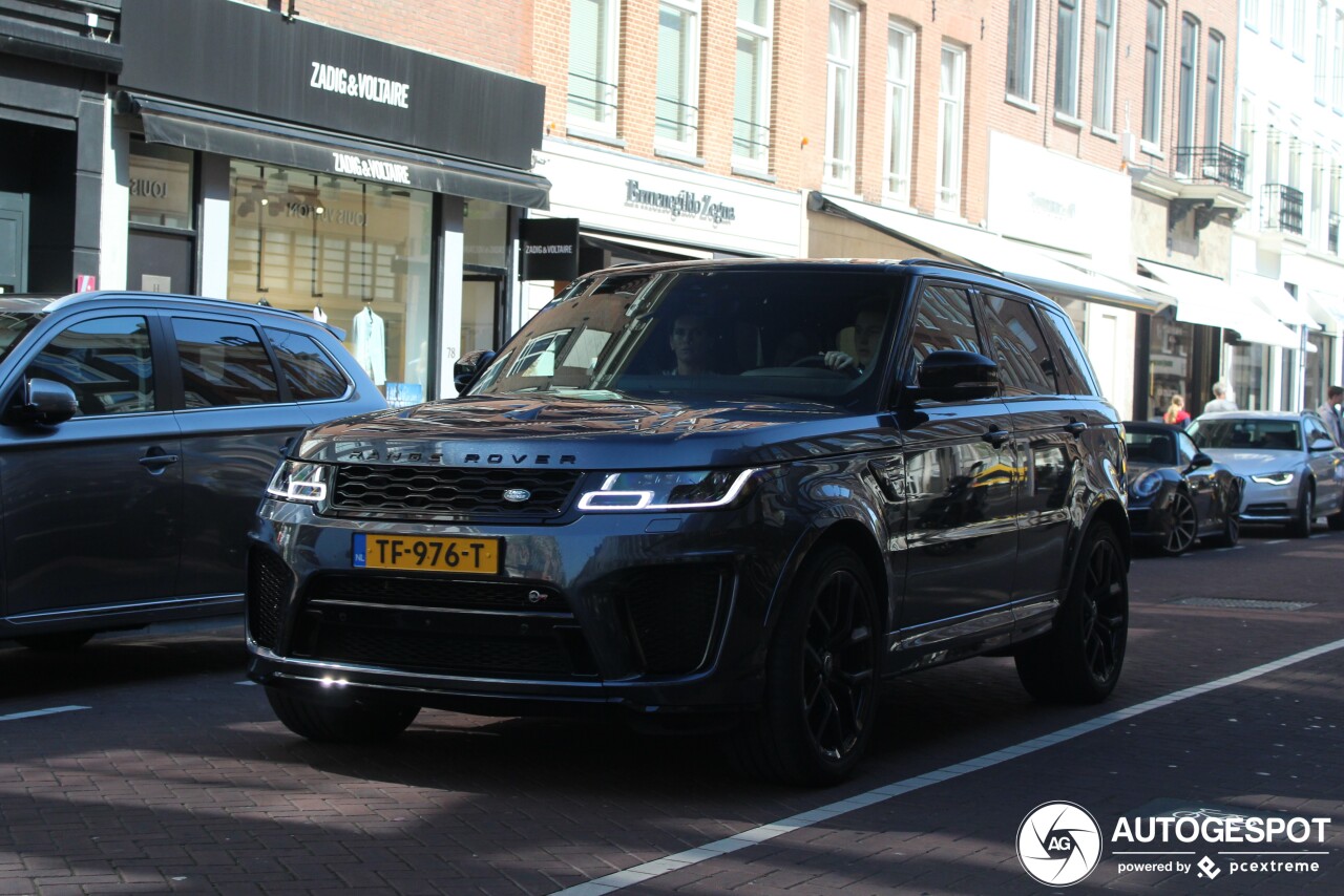 Land Rover Range Rover Sport SVR 2018