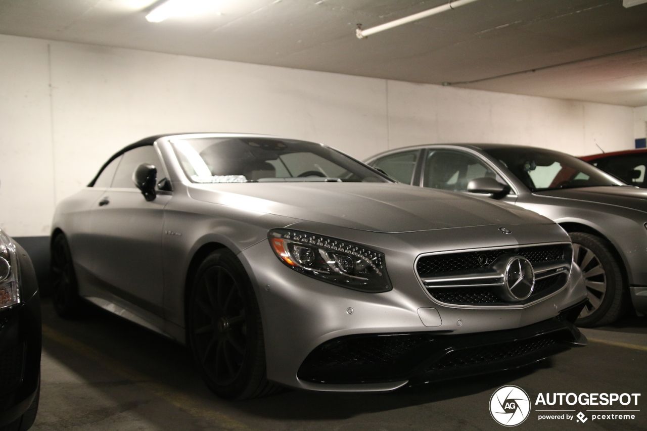 Mercedes-AMG S 63 Convertible A217