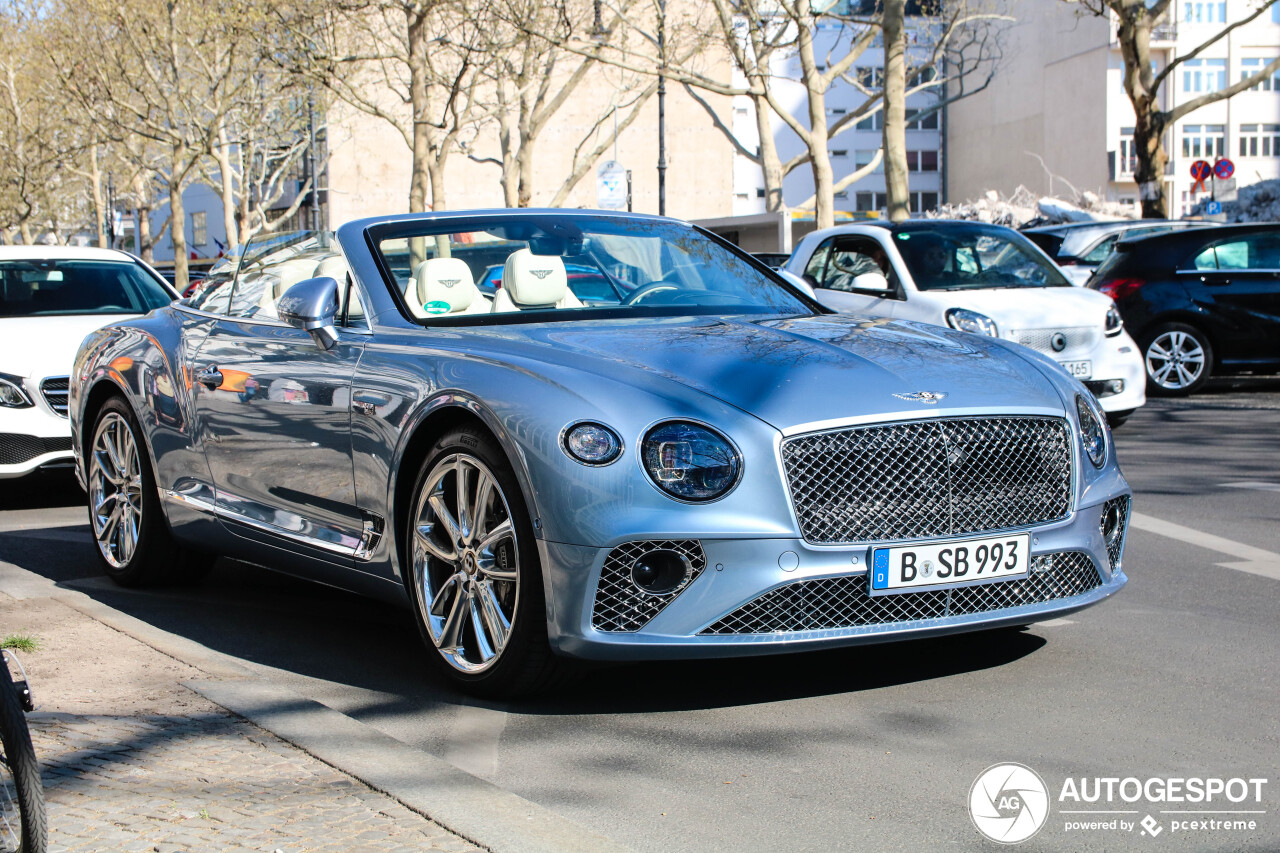 Bentley Continental GTC 2019 First Edition