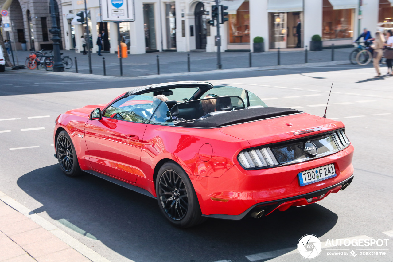 Ford Mustang GT Convertible 2015