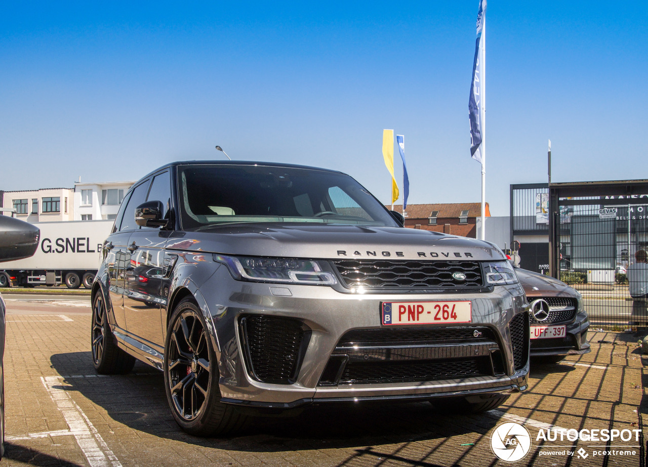 Land Rover Range Rover Sport SVR 2018