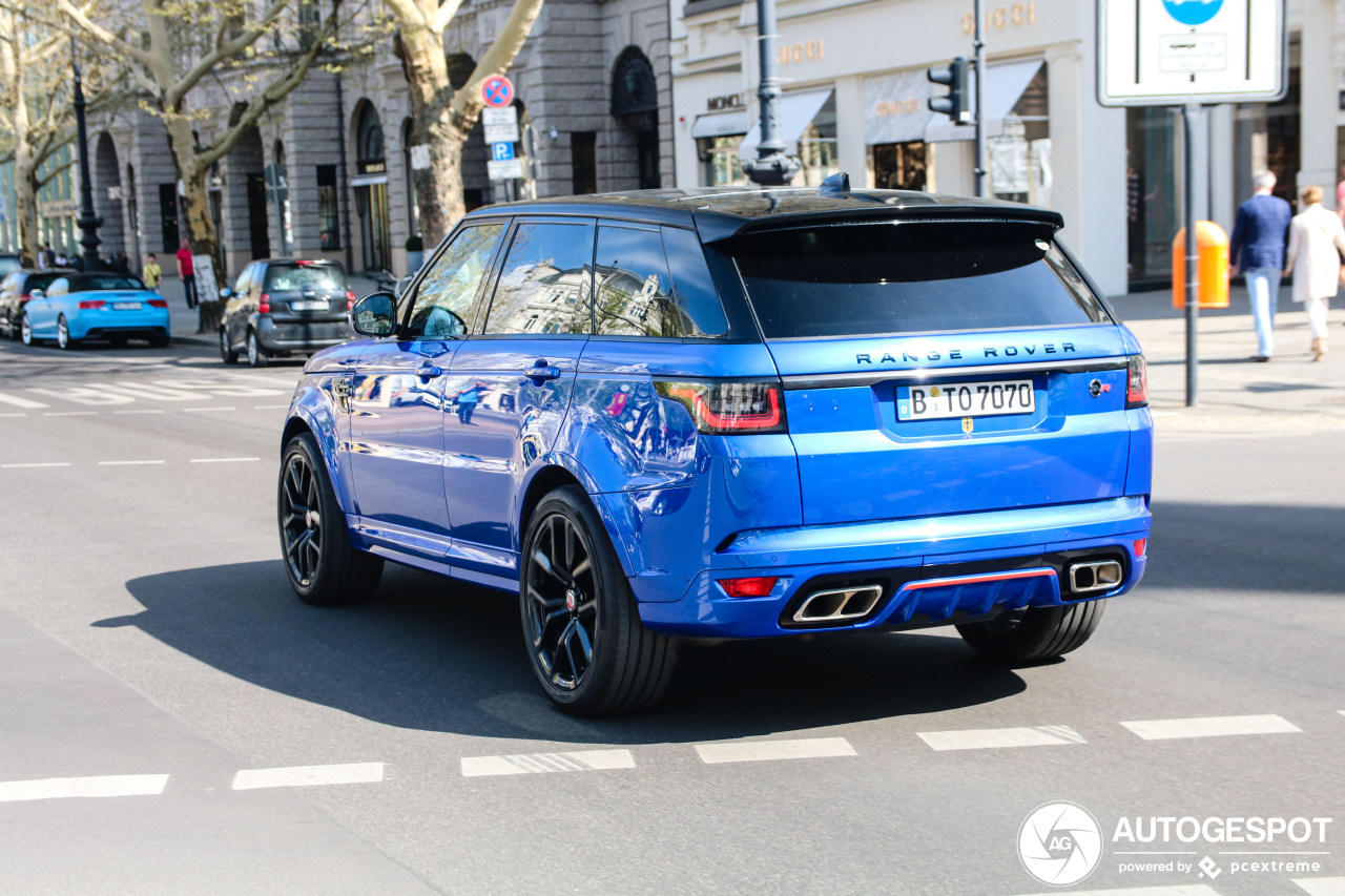 Land Rover Range Rover Sport SVR 2018