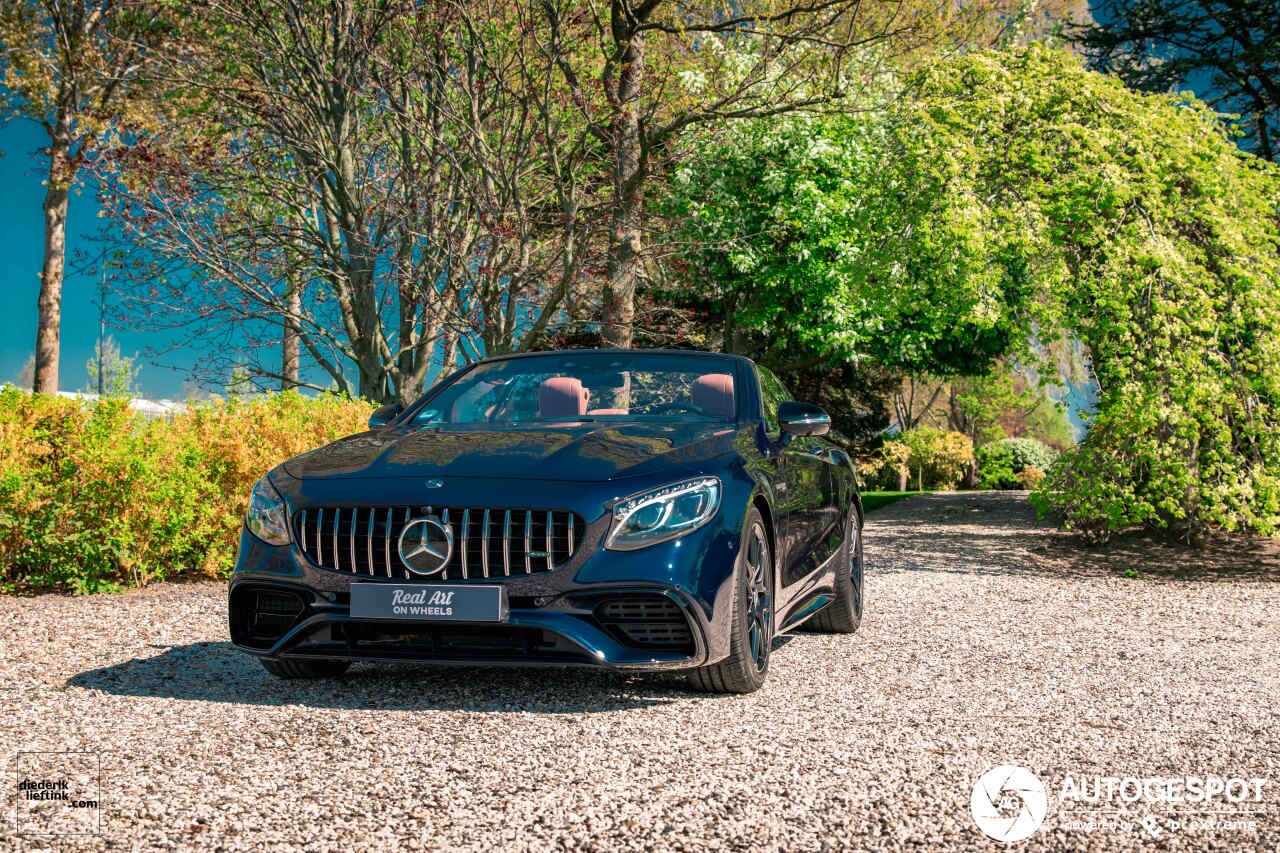 Mercedes-AMG S 63 Convertible A217 2018