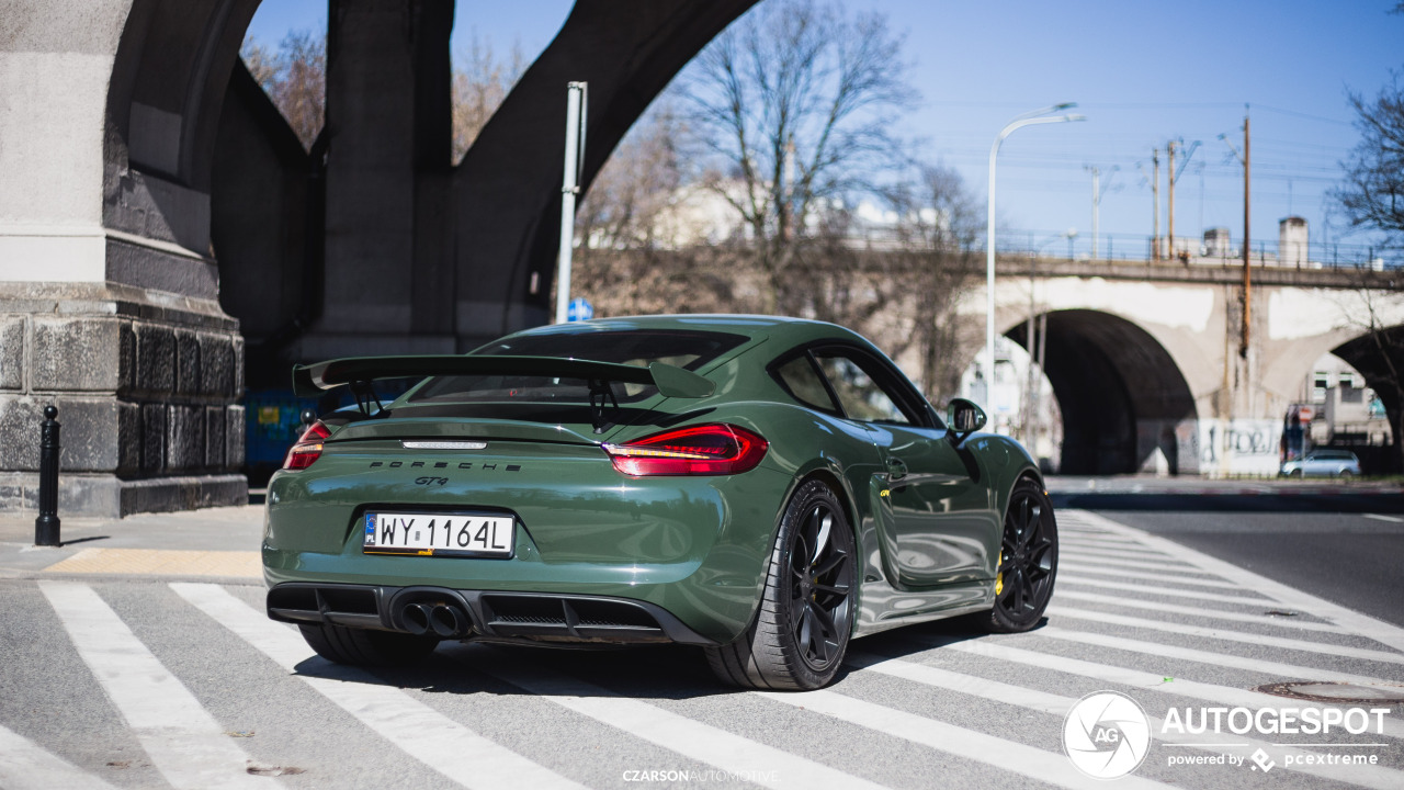 Porsche 981 Cayman GT4