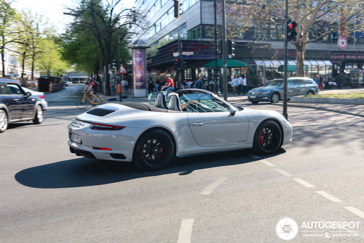 Porsche 991 Carrera GTS Cabriolet MkII