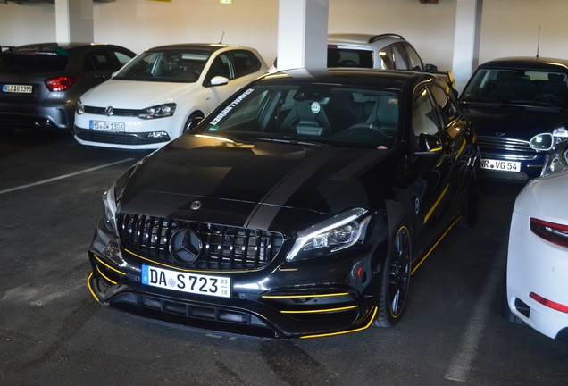 Mercedes-AMG A 45 W176 Yellow Night Edition