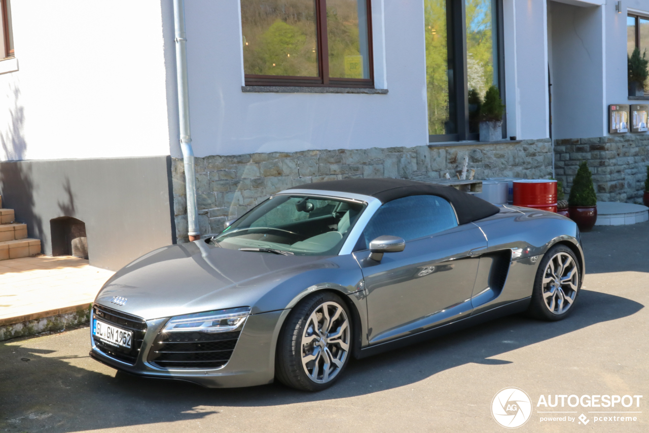 Audi R8 V8 Spyder 2013