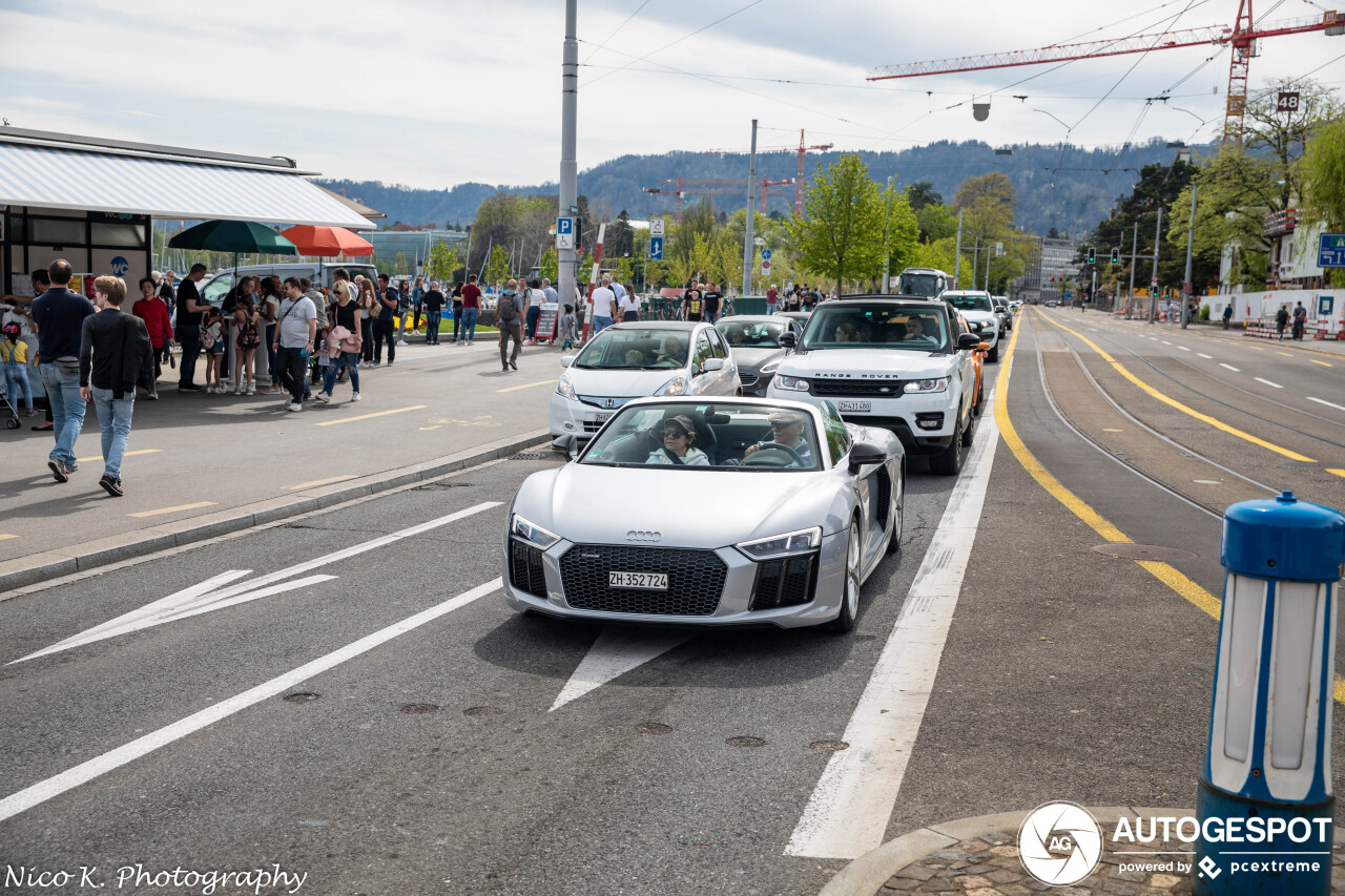 Audi R8 V10 Spyder 2016