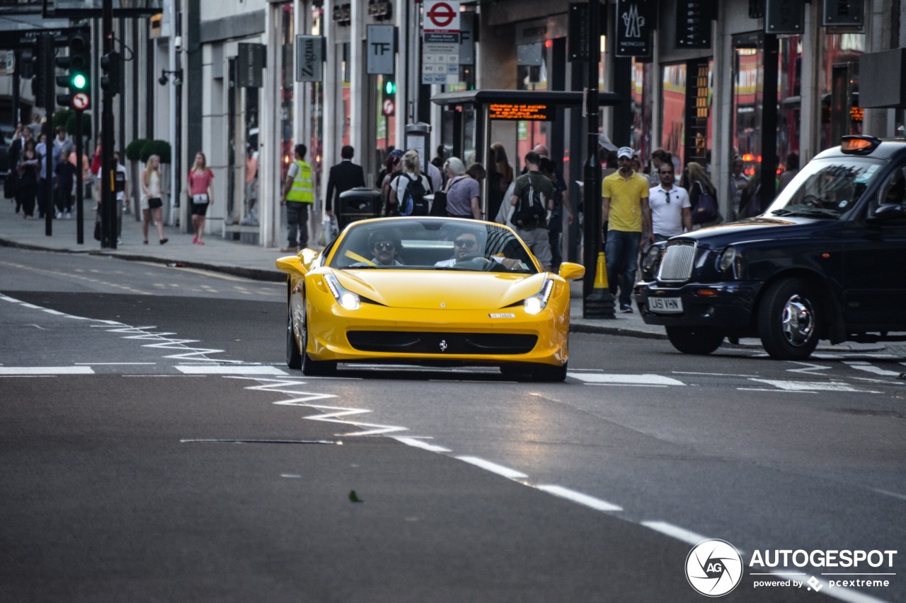 Ferrari 458 Spider