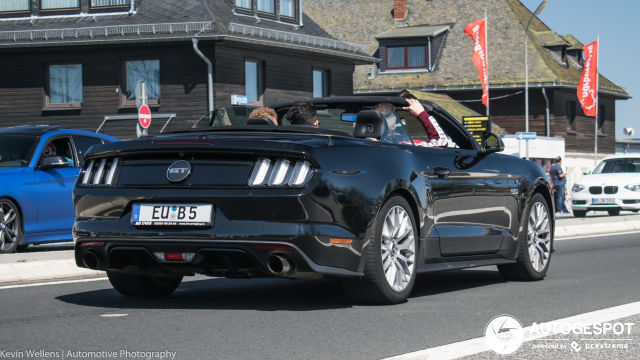 Ford Mustang GT Convertible 2015