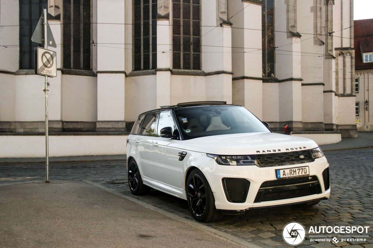 Land Rover Range Rover Sport SVR 2018