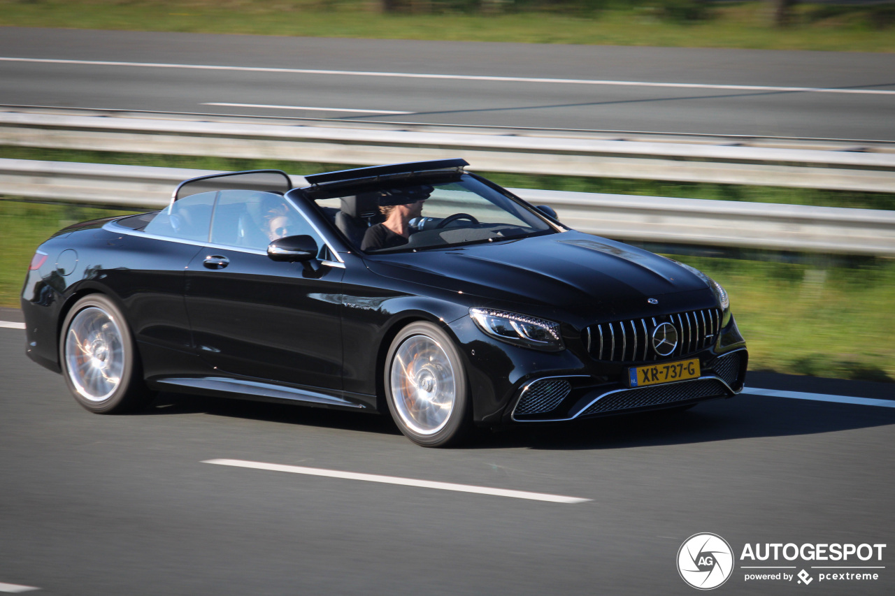 Mercedes-AMG S 65 Convertible A217 2018