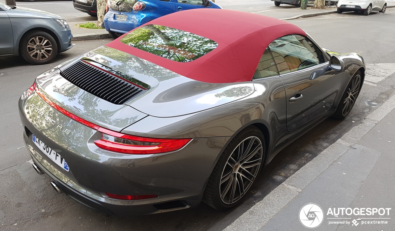 Porsche 991 Carrera 4S Cabriolet MkII